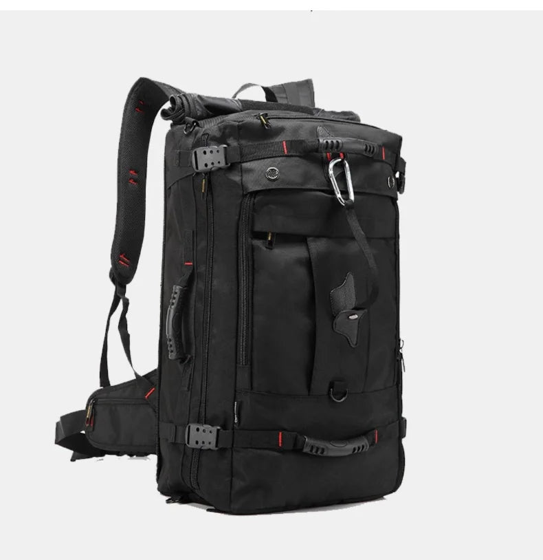 50L 70L Travel Fitness Training Backpack Large Capacity Multifunction Luggage Bag Waterproof Men Outdoor Hiking Trekking PackXA8