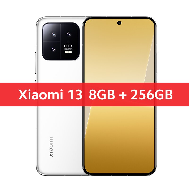 [Weltpremiere] Globale Version Xiaomi 13, 5G 50MP Leica Kamera Snapdragon 8 Gen 2 120Hz AMOLED Display, 2 SIM-Karten