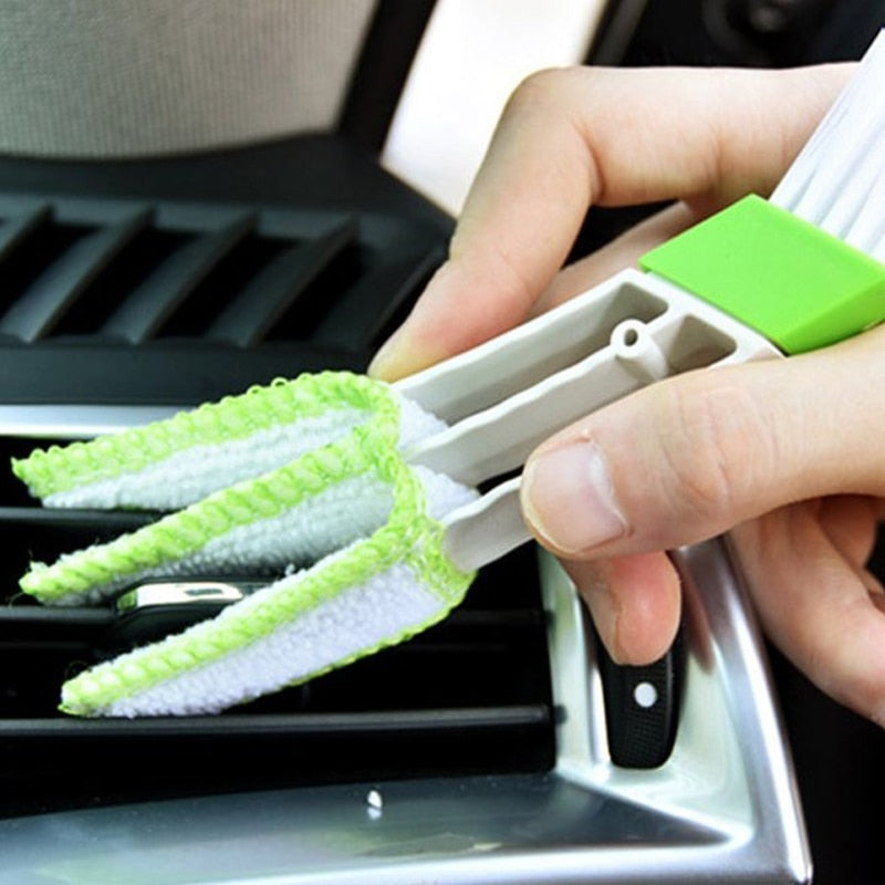10PCS 20cm Auto Klimaanlage Outlet Dekorative Luftauslass-Dekorstreifen, Auto Tür Kante ecke Schutz