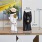 Kreative nordische Vase, Kunst für Wohnzimmer, Weinschrank, Dekor, Schrank, Couchtisch, Blumenarrangement, Harzvase, Geschenk, Heimdekoration
