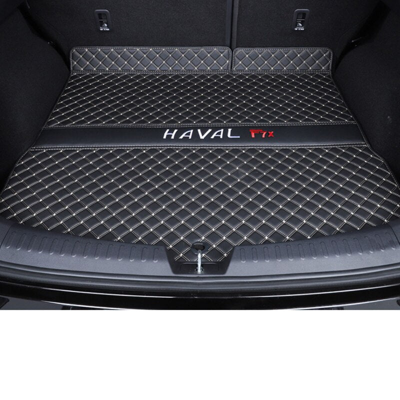 Benutzerdefinierte Kofferraummatten für Haval F7 F7X, Langlebige Cargo-Liner Kofferraumteppiche Zubehör Innenabdeckung