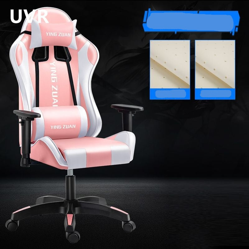 Hochwertiger Computerstuhl, Heimbürostuhl, sitzender bequemer Liegestuhl, ergonomischer Gaming-Stuhl mit Schwammkissen