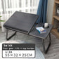 Laptop-Tisch, einfacher Computertisch mit Ventilator für Bett, Sofa, zusammenklappbarer, verstellbarer Laptop-Schreibtisch auf dem Bett