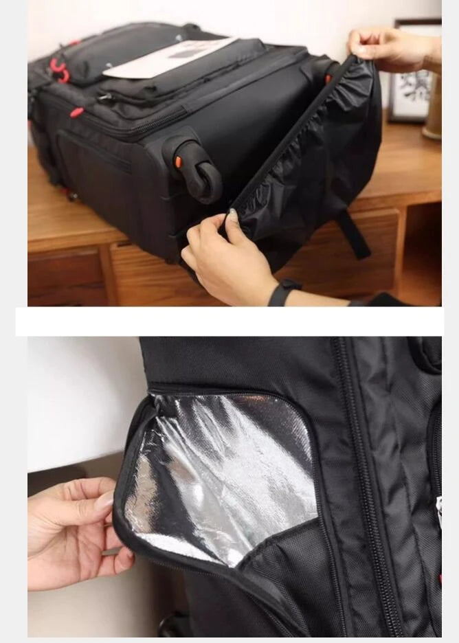 20 Inch 22 Inch 24" Travel Rolling luggage bag Travel Suitcase Rolling Backpack Spinner Wheels Travel Trolley Wheeled backpack