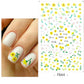 1PCS 3D Nagelzubehör, Maniküre-Nagelteile, Nageldekoration mit Liebes-Herz Aufkleber