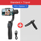 AXNEN F8 3-Achsen Handheld Gimbal Telefonstabilisator, Smartphone-Stativ / Handyhalter für iPhone Android Mobile