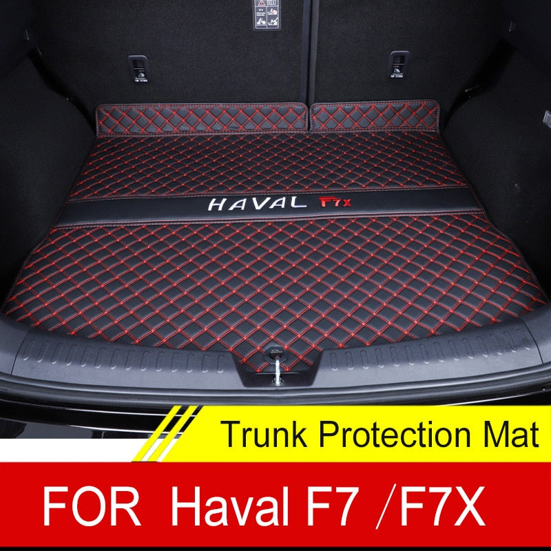 Benutzerdefinierte Kofferraummatten für Haval F7 F7X, Langlebige Cargo-Liner Kofferraumteppiche Zubehör Innenabdeckung