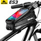 Radfahren Lenkertasche, Regenfeste 6,7 Zoll  Fahrradtasche mit Touchscreen