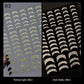 3D Nagelaufkleber, love Aufkleber, Gesicht Muster, Valentinstag Nail art Dekoration, Liebesherz