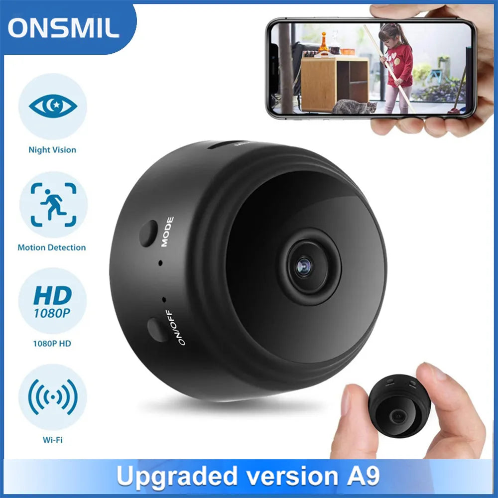 Neue 1080P Drahtlose Wifi Mini Sicherheit Kamera, Magnetische Indoor IP Kamera Baby Monitor mit Video Überwachung