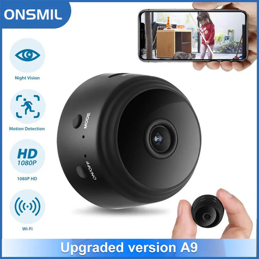 Neue 1080P Drahtlose Wifi Mini Sicherheit Kamera, Magnetische Indoor IP Kamera Baby Monitor mit Video Überwachung