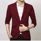 Marke Mens Casual Blazer Herbst / Frühling Mode, Dünne Klage Jacke für Männer,  M ~ 5XL