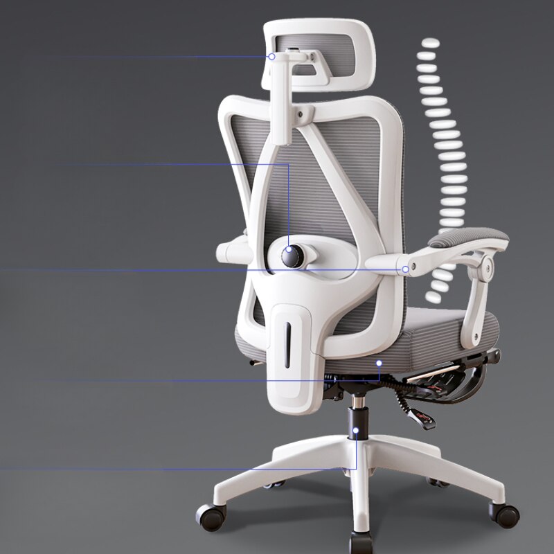 Liegende ergonomische Hebe-Bürostühle, bequeme Haushalts-Gaming-Computer-Bürostühle