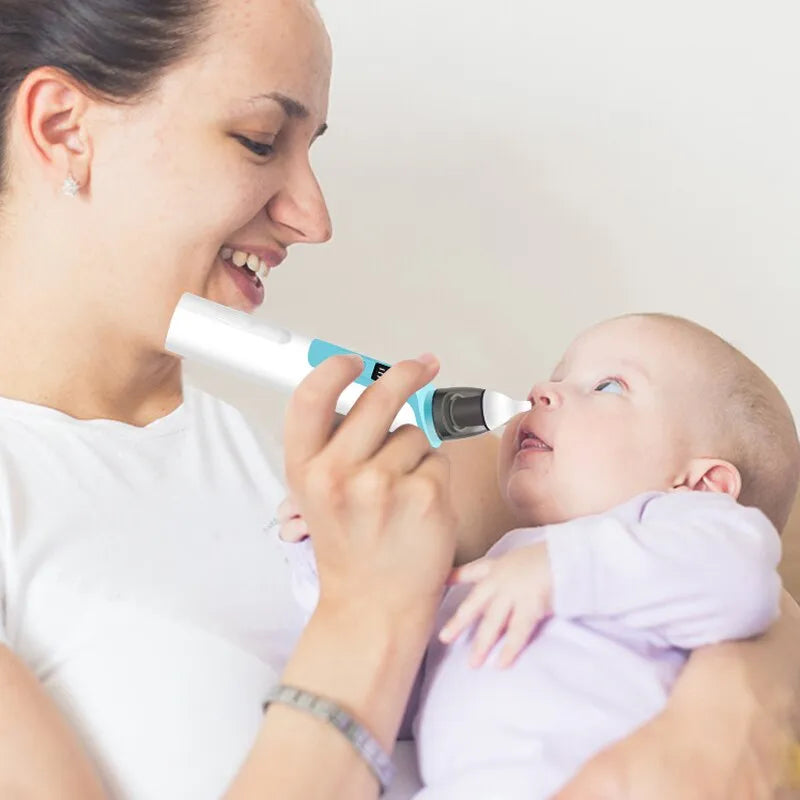 1 Stück elektrischer Nasenabsorber, leiser Baby-Hindernis-Rhinitis-Reiniger, Nasensauger