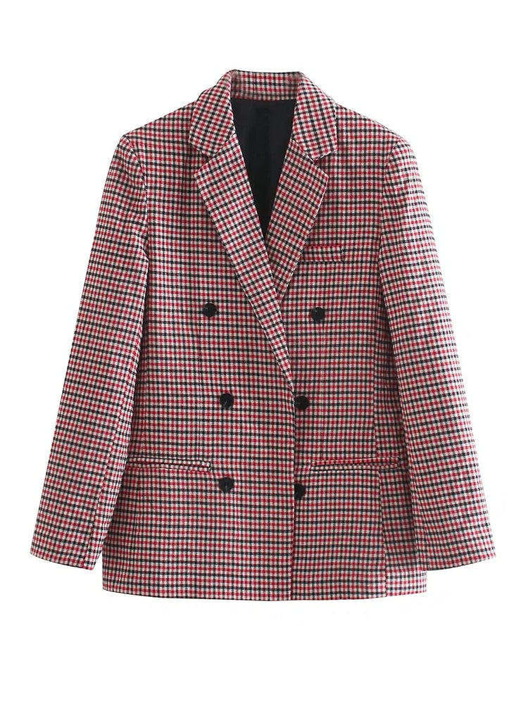 Zweireiher Business Blazer-Mantel für Damen,  Mode für Herbst / Frühling, Mantel für Bürodamen