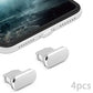 1-20pcs Metal Anti Dust Plugs Charger Dock Plug for IPhone 14 13 12 Pro Max IPad AirPods Apple Series Lightning Port Cap Covers