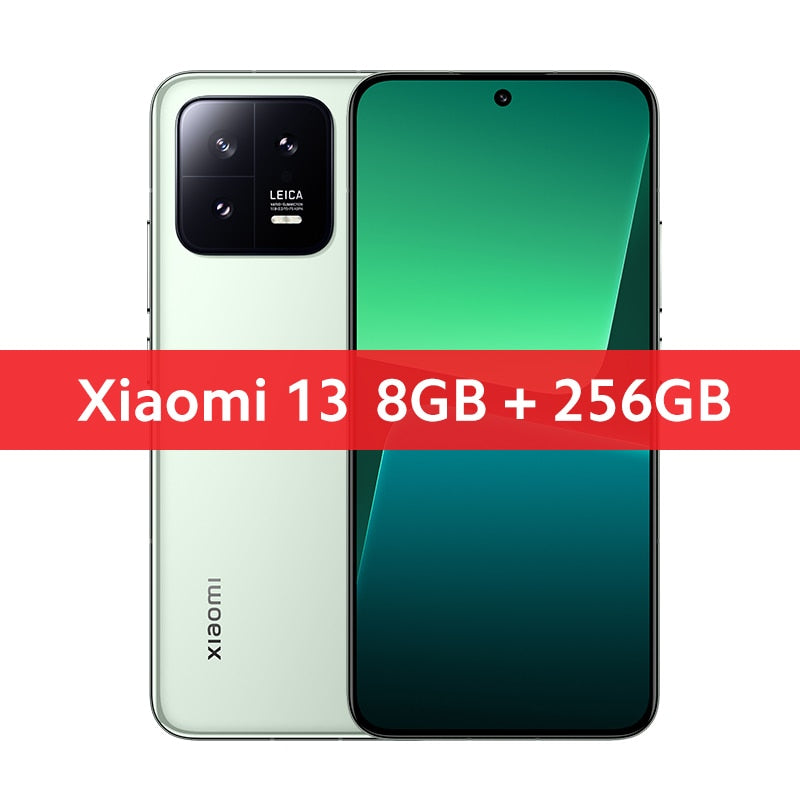 [Weltpremiere] Globale Version Xiaomi 13, 5G 50MP Leica Kamera Snapdragon 8 Gen 2 120Hz AMOLED Display, 2 SIM-Karten