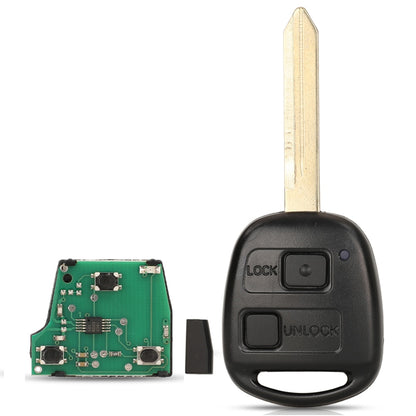 Smart Fernbedienung Auto Schlüssel 433MHZ 4C Chip für Toyota Yaris, Avensis, Corolla, Carina ETC P/N: 89071-05010 Fob TOY47