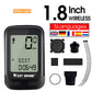 Fahrradcomputer, kabellos, kabelgebunden, wasserdicht, digitaler Fahrrad-Tachometer, Kilometerzähler mit Hintergrundbeleuchtung, Fahrrad-Stoppuhr