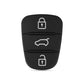 KEYYOU Neue Remote Key Shell Für Hyundai I20, I30, IX35, I35 Accent Kia Picanto Sportage K5, 3 Tasten Flip Folding remote Key Fall