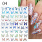 1PCS 3D Nagelzubehör, Maniküre-Nagelteile, Nageldekoration mit Liebes-Herz Aufkleber