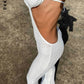 Damen Aushöhlen Overall Halter Neck, Backless 2023 ärmellose Sommer Strand