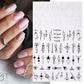 1PCS 3D Nagelzubehör, Maniküre-Nagelteile, Nageldekoration mit Liebes-Herz Aufkleber