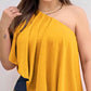 Asymmetrisch, Geometrisch Schulter Rüschen Party Kleid für Damen, Ärmellose Sexy Rüschen Mini Kleid