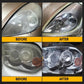 Scheinwerfer-Restaurierungsset, Scheinwerferpolitur, Autolicht-Reparatur-Reinigungs-Set