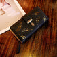 Ladies Fashion Wallet PU Leather Phone Purse Female Hollow Leaves Pouch Clutch Handbag For Women Coin Card Holders Long Wallets