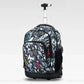 Men Trolley Backpack Rolling Luggage Suitcase Large Capacity Children Boys Backpacks with Wheels Girls Waterproof School Bag