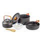 Camping cookware Set, Outdoor-Kochset, Reisegeschirr, Besteck, Utensilien, Wanderpicknick-Set