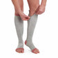 Zipper Compression Socks 15-20 mmHg Open Toe, Medical Zip Up Compression Stockings for Women Men Improves Blood Circulation, Rel