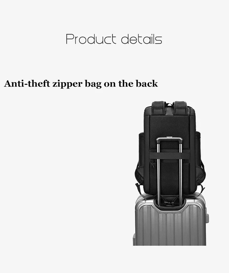 Men travel backpack large capacity trekking Backpack Business 17 Inch Laptop Backpack 50L Hiking Backpack With shoe bag ﻿