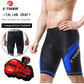 X-TIGER Herren-Radhose, Coolmax 5D gepolsterte Fahrrad-Reithose, stoßfeste MTB-Fahrrad-Shorts