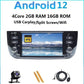 4G SIM Wireless Carplay Android 12,0 mit GPS Navigation Multimedia Player