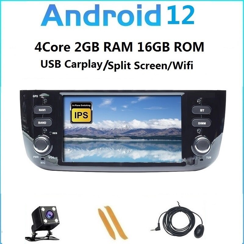 4G SIM Wireless Carplay Android 12,0 mit GPS Navigation Multimedia Player