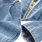 2023 Harem Jeans Hosen Vintage Hohe Taille für Damen