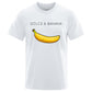 Banana Mode Druck Männer T-shirts, Casual Atmungsaktive Tops Übergroße