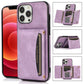 Retro gefaltete matte Leder-Wallet-Hülle für iPhone 14 Plus, 13, 12, 11 Pro Max mit Kartenhalter Slots