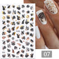 1PCS 3D Nagelzubehör, Maniküre-Nagelteile, Nageldekoration mit Liebes-Herz Aufkleber