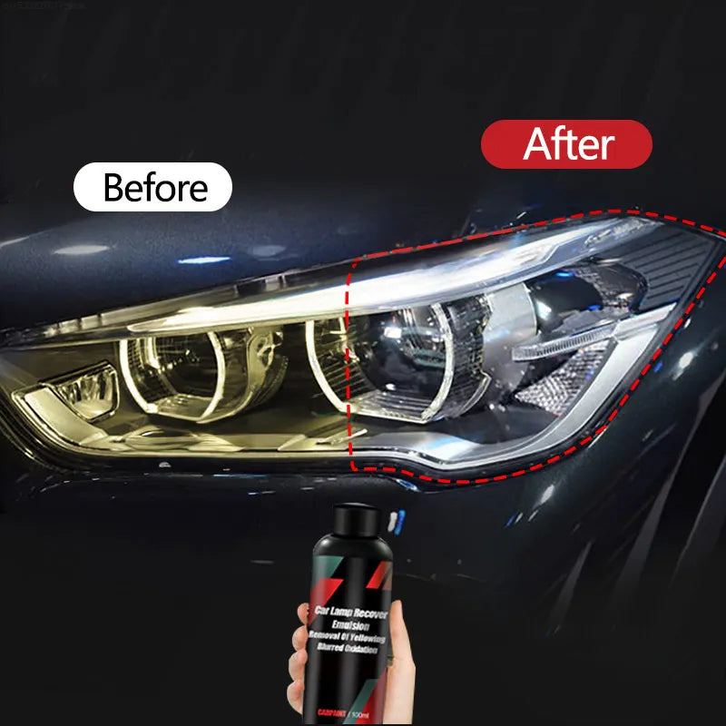 Auto-Scheinwerfer-Restaurierungs-Polier-Sets, Scheinwerfer-Reparatur-Sets, Auto-Lichtpolierer, Reinigungspaste, Autolackpflege, Renoviermittel