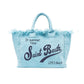 Saint Barth Gedruckte Damen Handtasche, Gedruckte Reisetasche Große Kapazität, Design Sommer Freizeit-Urlaub Quaste