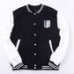 Baseball Uniform Wings Of Freedom, Fleece Mantel Japan, Anime Trainingsanzug für Männer