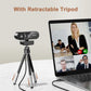 Webcam 4K 1080P Mini Kamera 2K Full HD, Webcam mit Mikrofon 15-30fps USB, Web Cam für Youtube PC Laptop Videoaufnahme Kamera