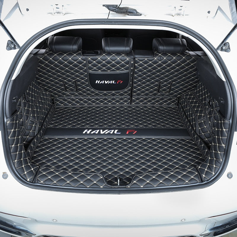 Benutzerdefinierte Kofferraummatten für Haval F7 F7X, Langlebige Cargo-Liner Kofferraumteppiche Zubehör Innenabdeckung