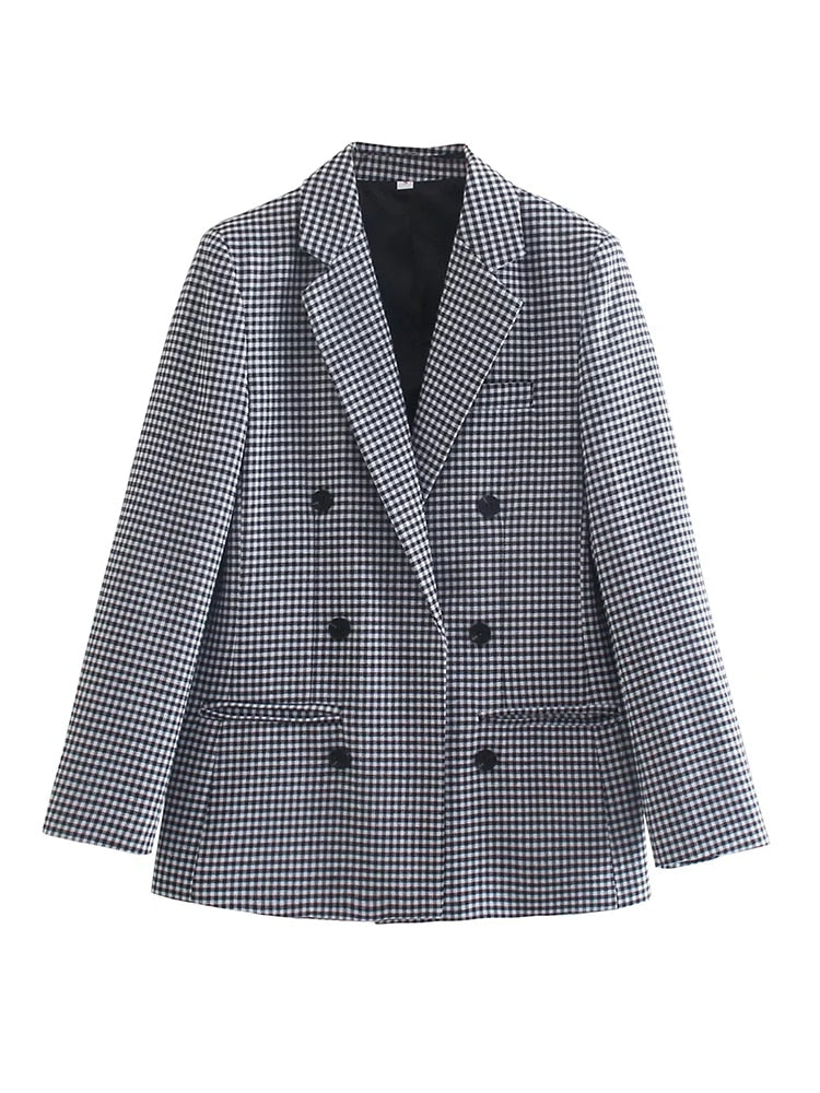 Zweireiher Business Blazer-Mantel für Damen,  Mode für Herbst / Frühling, Mantel für Bürodamen
