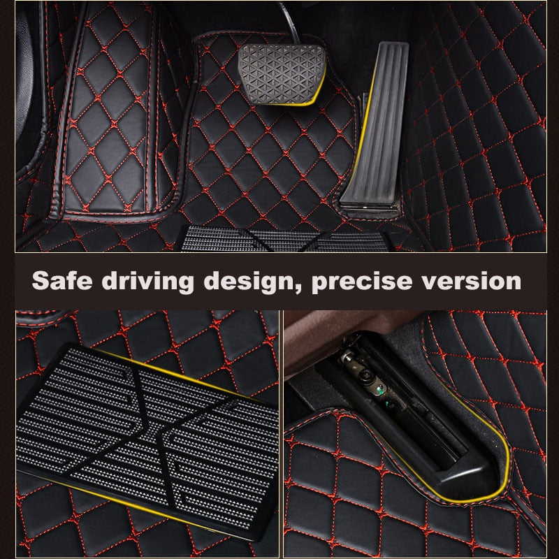 Autohome Auto-Fußmatten für Hyundai Veracruz 2006–2015, verbesserte Version