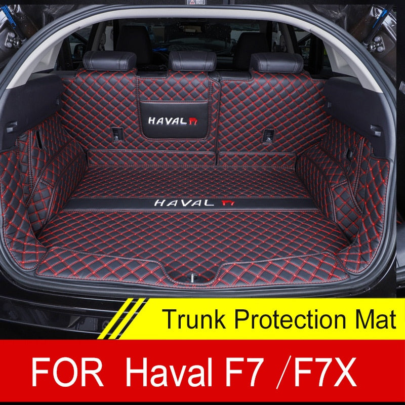 Benutzerdefinierte Kofferraummatten für Haval F7 F7X, Langlebige Cargo-Liner Kofferraumteppiche Zubehör Innenabdeckung