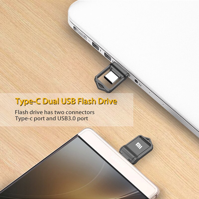 Xiaomi 2 TB Disk  Hochgeschwindigkeits-USB 3.0 Typ-C-Schnittstelle Handy-Flash-Laufwerk,1 TB Computer Dual-Use-OTG Dual-Flash-Speicher USB